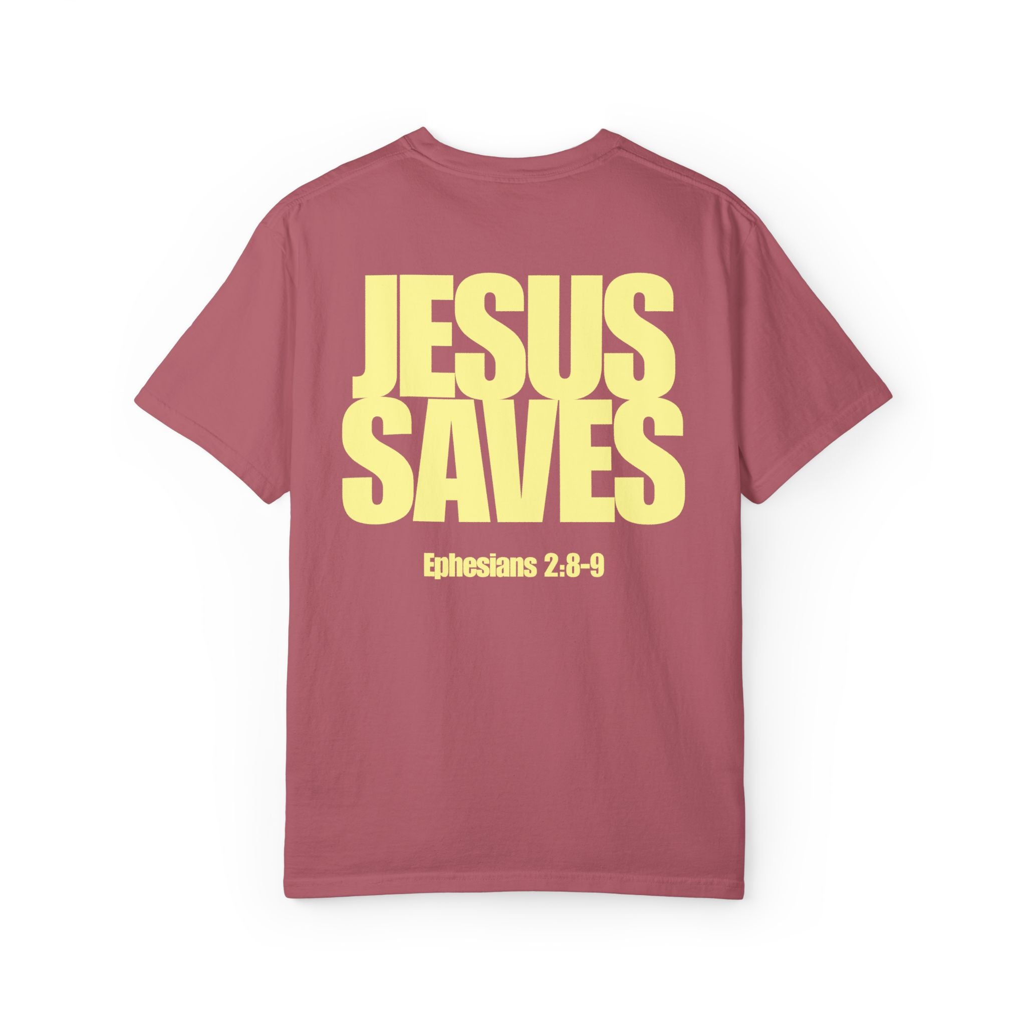 Jesus Saves T-Shirt Yellow