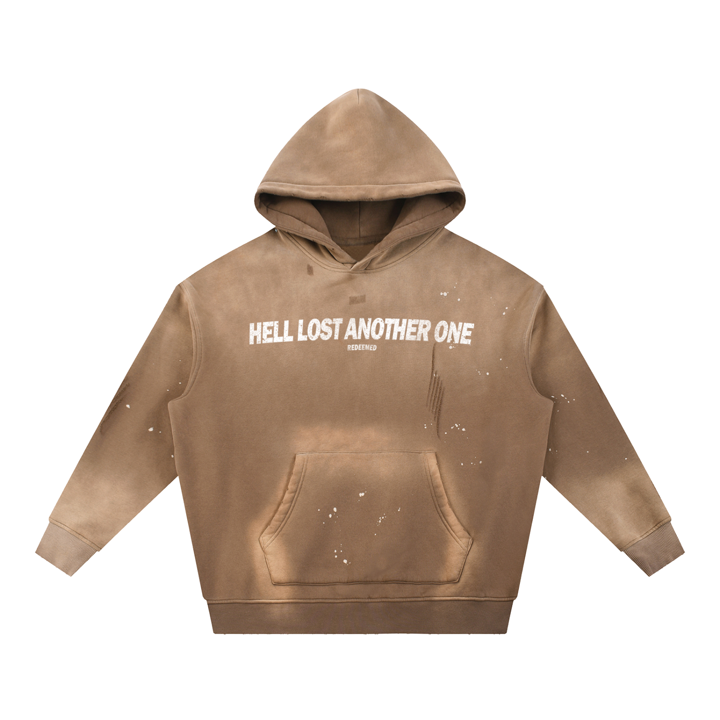 Hell Lost Another One Frayed Fleece Hoodie