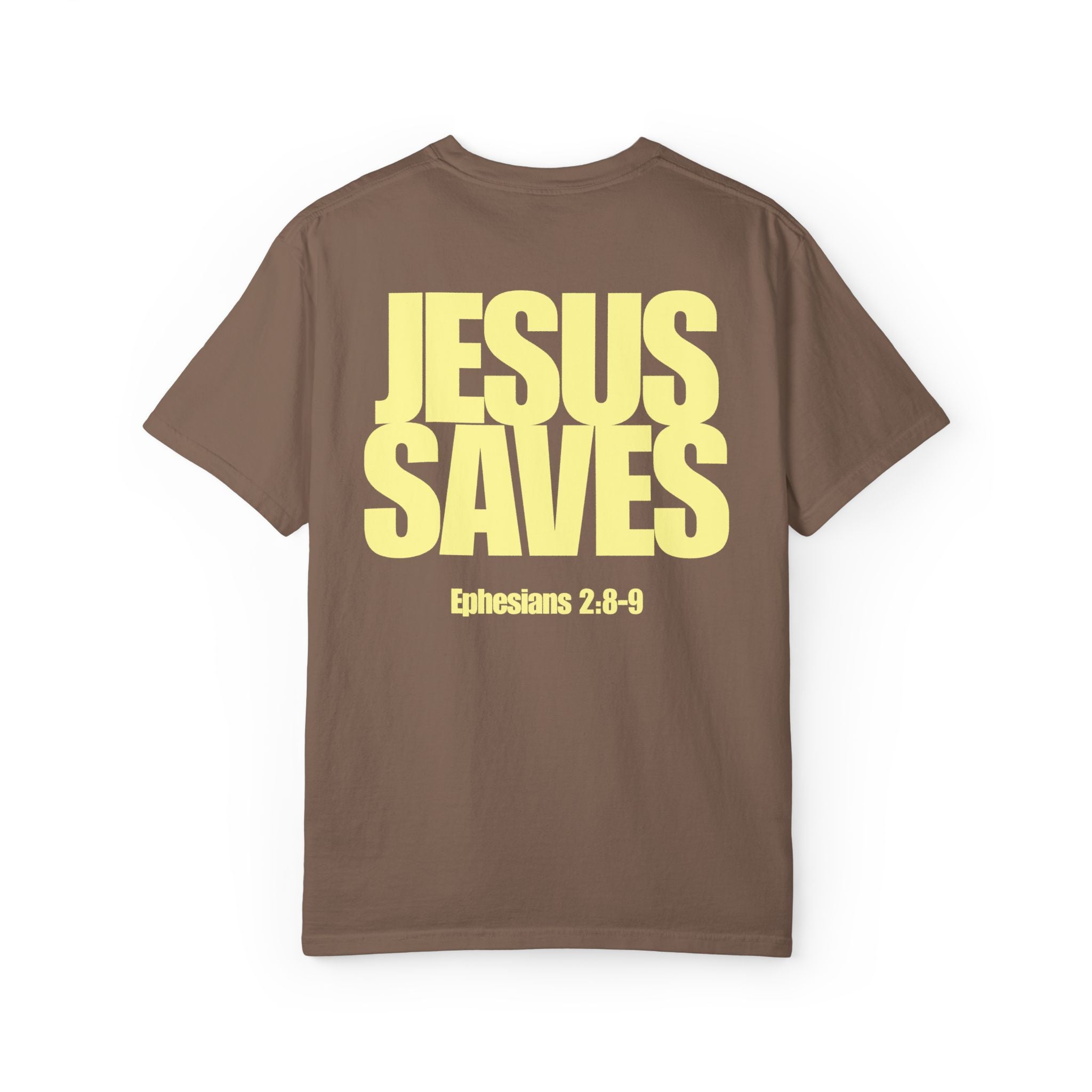 Jesus Saves T-Shirt Yellow